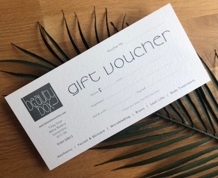 Beauty Box gift voucher